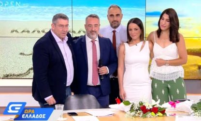 Το συγκινητικό “αντίο” στον Ακη Παυλόπουλο που φεύγει από το OPEN (ΒΙΝΤΕΟ)