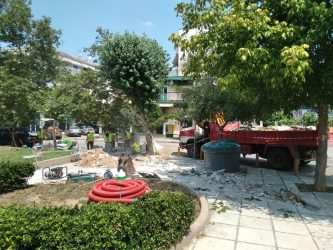 Δήμος Παύλου Μελά: Ξεκίνησε το χρηματοδοτούμενο έργο αναβάθμισης και επέκτασης του δημοτικού φωτισμού (ΦΩΤΟ)
