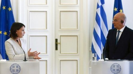 Μήνυμα Μπέρμποκ σε Αγκυρα: “Τα νησιά του Αιγαίου είναι ελληνικό έδαφος”