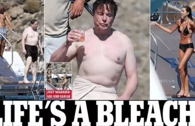 Η Daily Mail τρολάρει τον κάτασπρο Ίλον Μασκ που κάνει διακοπές στη Μύκονο