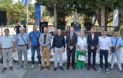 Δήμος Παύλου Μελά: Τίμησε τα παλικάρια της Ευκαρπίας που εκτελέστηκαν από τους Ναζί (ΦΩΤΟ)