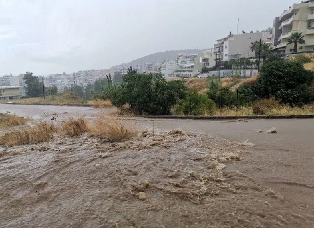 βροχή Ρέθυμνο 