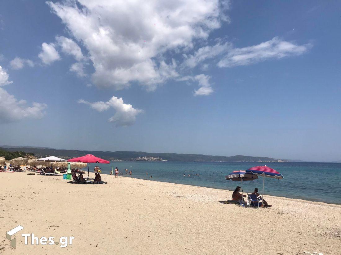 Παραλία Κροτήρι Ακτή Χαλκιδική Μεταγγίτσι