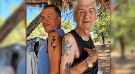 Μπουτάρης και Θεοδωράκης δείχνουν από την Χαλκιδική τα τατουάζ τους
