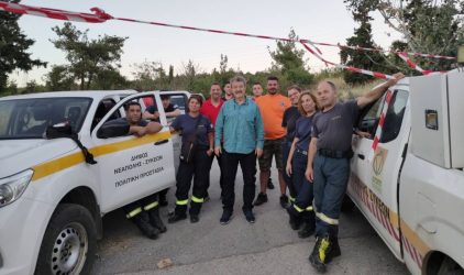 Σίμος Δανιηλίδης: “Είμαστε υπερήφανοι για την εθελοντική ομάδα του δήμου μας” (ΦΩΤΟ)