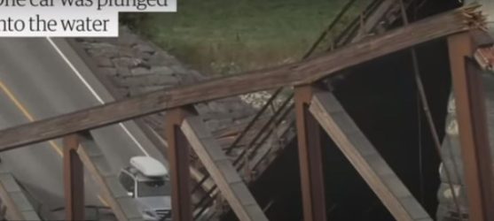 Γέφυρα κατέρρευσε την ώρα που περνούσαν οχήματα στη Νορβηγία (ΒΙΝΤΕΟ)