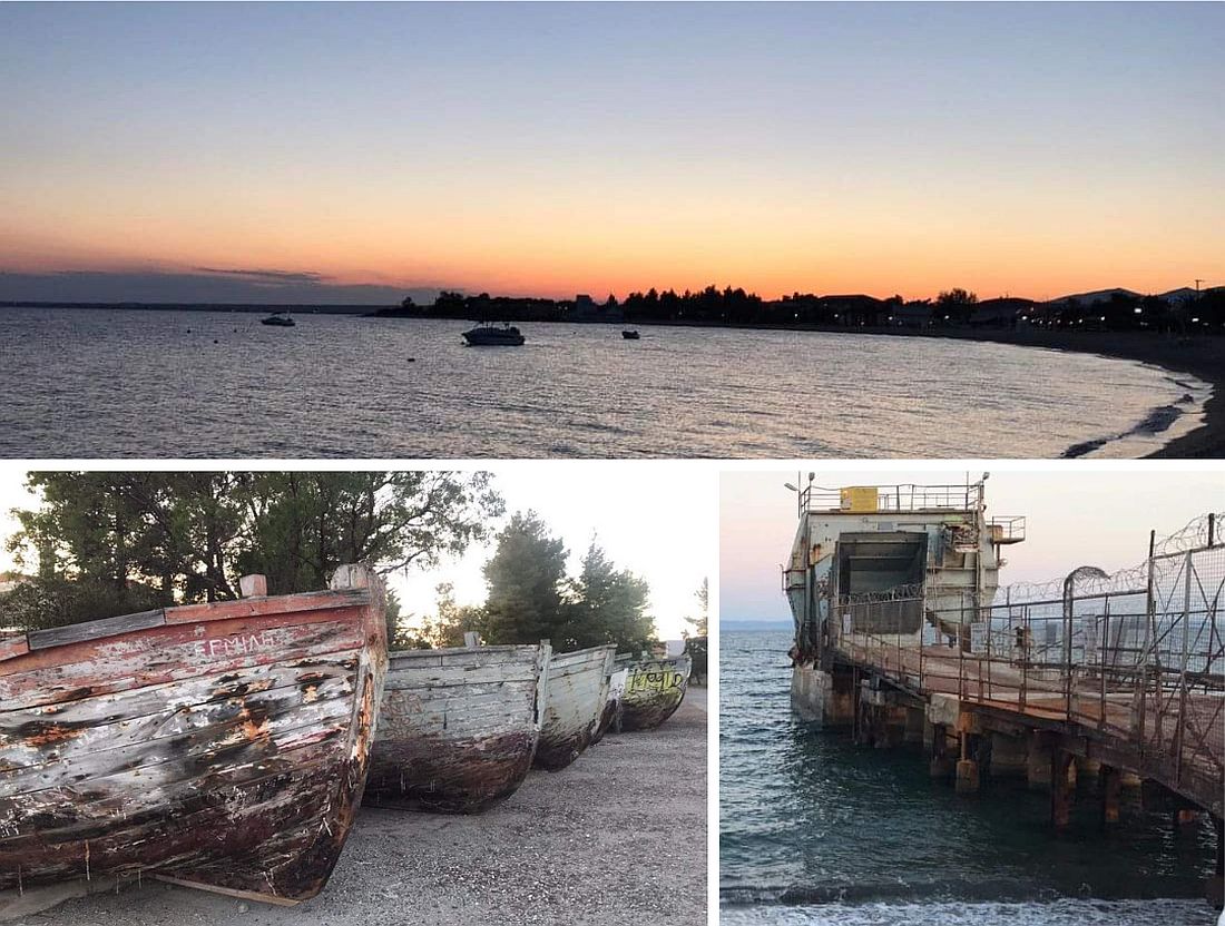 Γερακινή Χαλκιδική μαούνες σκάλα