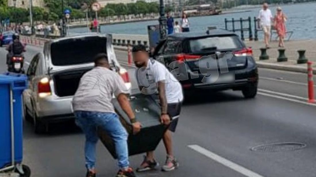 ληστεία χρηματοκιβώτιο Θεσσαλονίκη