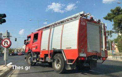 Πιερία: Μεγάλη κινητοποίηση της πυροσβεστικής για φωτιά στον Παλαιό Παντελεήμονα