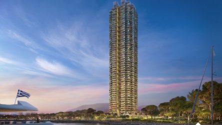 Riviera Tower: Στο Ελληνικό ο υψηλότερος πράσινος ουρανοξύστης στη Μεσόγειο