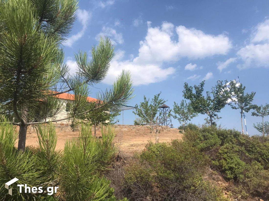 τοποθεσία Τουρκόβιγλα Μεταγγίτσι Χαλκιδική θέα