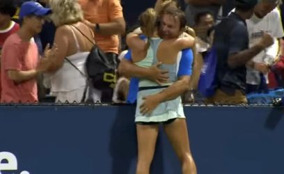 US Open: Πατέρας πανηγύρισε με την 16χρονη κόρη του πιάνοντας της τα οπίσθια (ΒΙΝΤΕΟ)