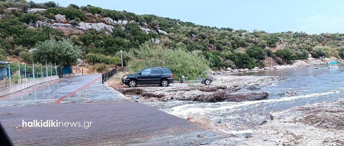 Χαλκιδική χαλάζι 