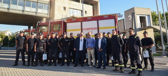 Θεσσαλονίκη: Το “ευχαριστώ” στους Ρουμάνους πυροσβέστες (ΦΩΤΟ)