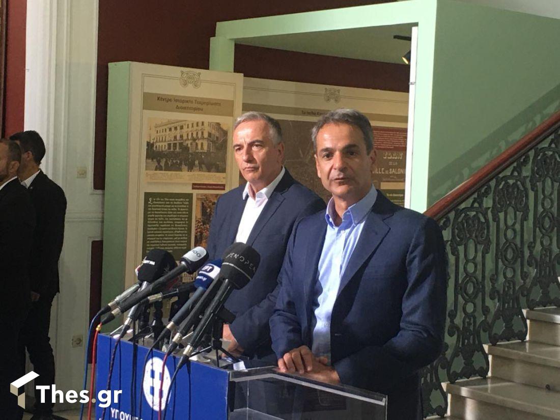 Κυριάκος Μητσοτάκης Σταύρος Καλαφάτης ΥΜΑΘ