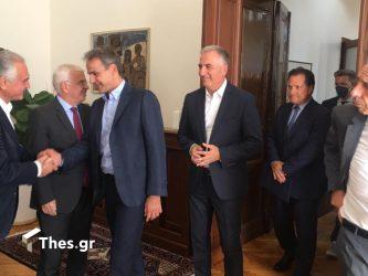 Θεσσαλονίκη: Στο ΥΜΑΘ ο Κυριάκος Μητσοτάκης (ΦΩΤΟ)