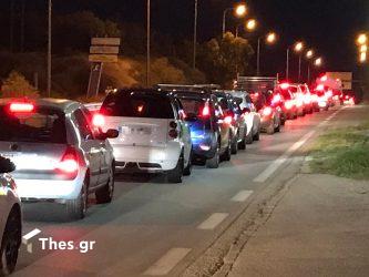 Στο “κόκκινο” η κίνηση στην επιστροφή από Χαλκιδική (ΧΑΡΤΗΣ)