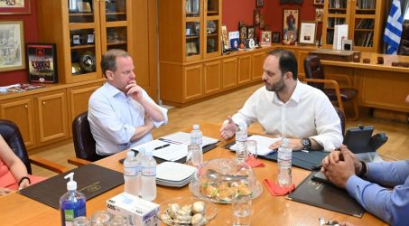 Με τον Κώστα Αχ. Καραμανλή συναντήθηκε ο Γιάννης Δαρδαμανέλης (ΦΩΤΟ)