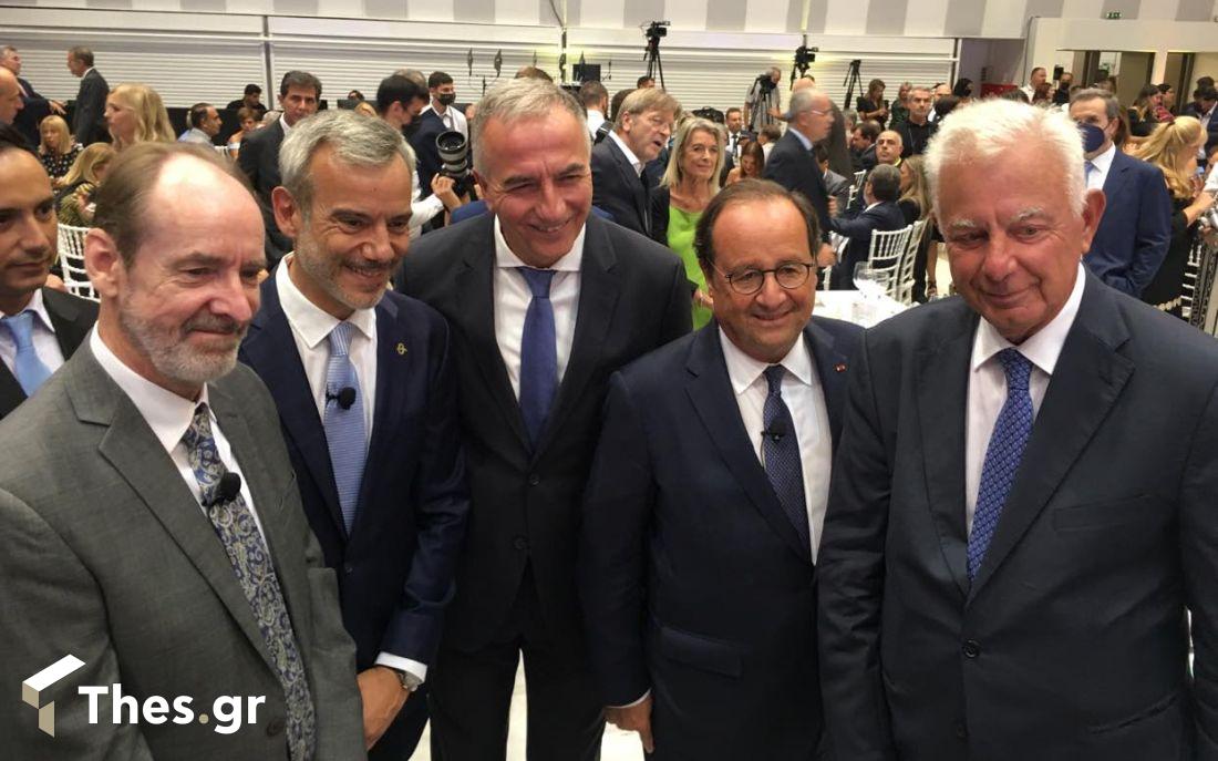 Ζέρβας Καλαφάτης Ολάντ 2ο Metropolitan Summit του Economist στο Βελλίδειο
