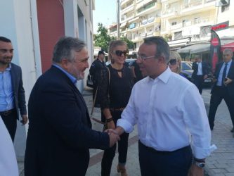 Ο Υπουργός Οικονομικών Χρήστος Σταϊκούρας στο Δήμο Κορδελιού Ευόσμου