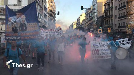 Θεσσαλονίκη: Πορείες σε εξέλιξη στο κέντρο (ΒΙΝΤΕΟ & ΦΩΤΟ)