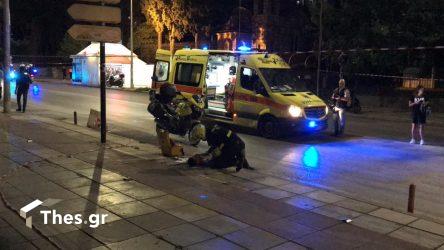 Θεσσαλονίκη: Αιματηρό επεισόδιο στο κέντρο – Μαχαίρωσαν άνδρα (ΒΙΝΤΕΟ & ΦΩΤΟ)
