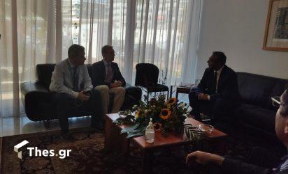 Θεσσαλονίκη: Με την διοίκηση της ΔΕΘ συναντήθηκε ο Χρήστος Σταϊκούρας (ΦΩΤΟ)