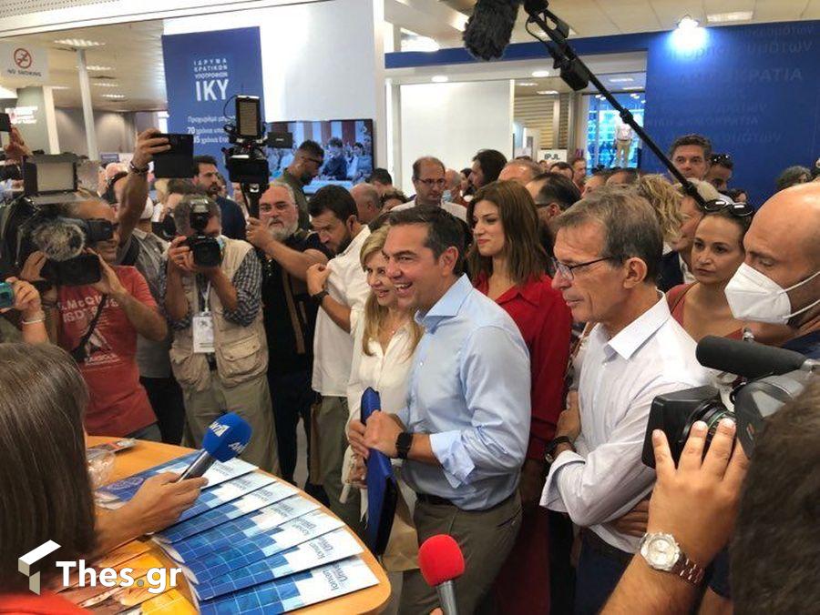 Αλέξης Τσίπρας βόλτα στην 86η ΔΕΘ