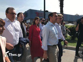 Η βόλτα του Αλέξη Τσίπρα στα περίπτερα της 86ης ΔΕΘ (ΦΩΤΟ)