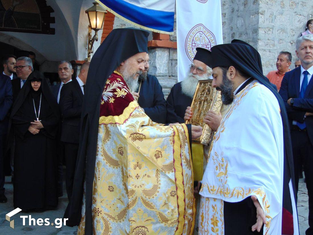 Ιερά Μονή Εικοσιφοίνισσας επιστροφή κειμηλίου Παγγαίο