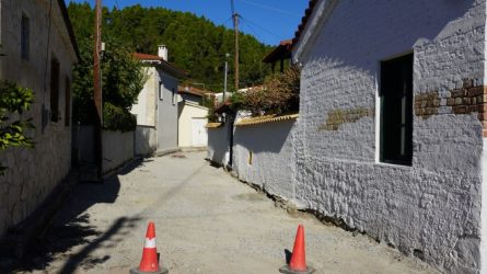 Χαλκιδική: Με γοργούς ρυθμούς η ανάπλαση του οικισμού της Φούρκας του Δήμου Κασσάνδρας (ΦΩΤΟ)