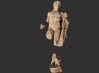 Αγαλμα υπερφυσικού μεγέθους του Ηρακλή ήρθε στο «φως» μετά από ανασκαφή στους Φιλίππους