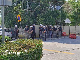 Θεσσαλονίκη: Η ανακοίνωση της ΕΛΑΣ για τη συγκέντρωση και τις φθορές στο ΑΠΘ