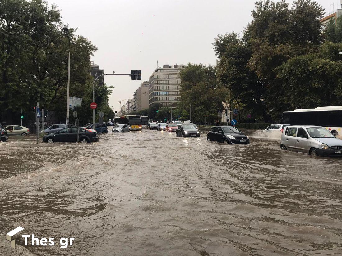 βροχή καιρός Θεσσαλονίκη