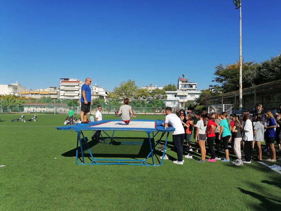 Πανελλήνιας Ημέρας Σχολικού Αθλητισμού σχολεία στην Καλαμαριά 