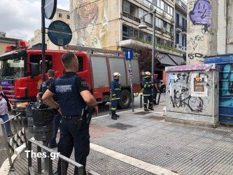 Θεσσαλονίκη: Πρόβλημα με το ρεύμα στο κέντρο – Εκρήξεις σε υποσταθμό (BINTEO & ΦΩΤΟ)