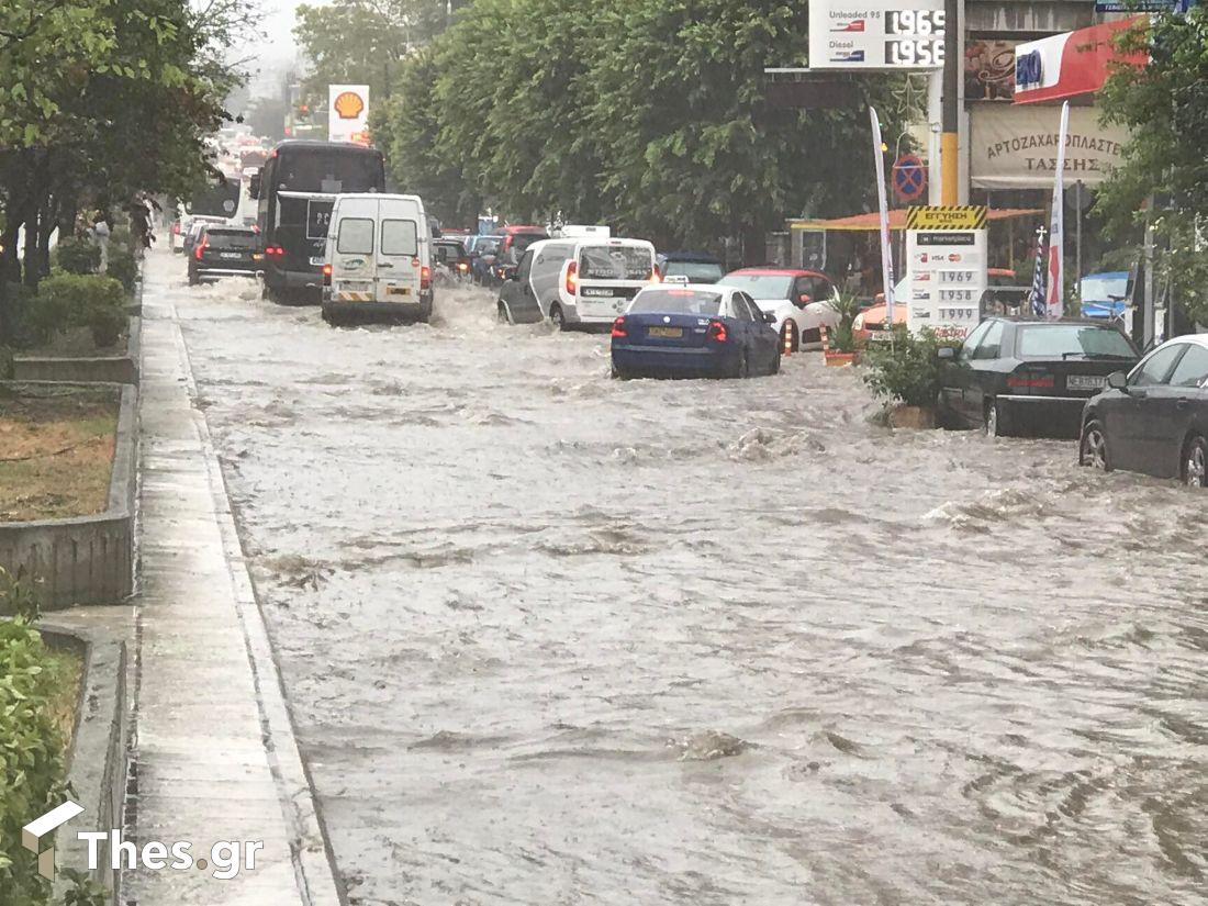 βροχές καιρός Θεσσαλονίκη