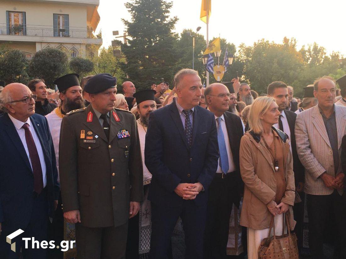 υποδοχή εικόνας Παναγίας Γεροντίσσης Θεσσαλονίκη