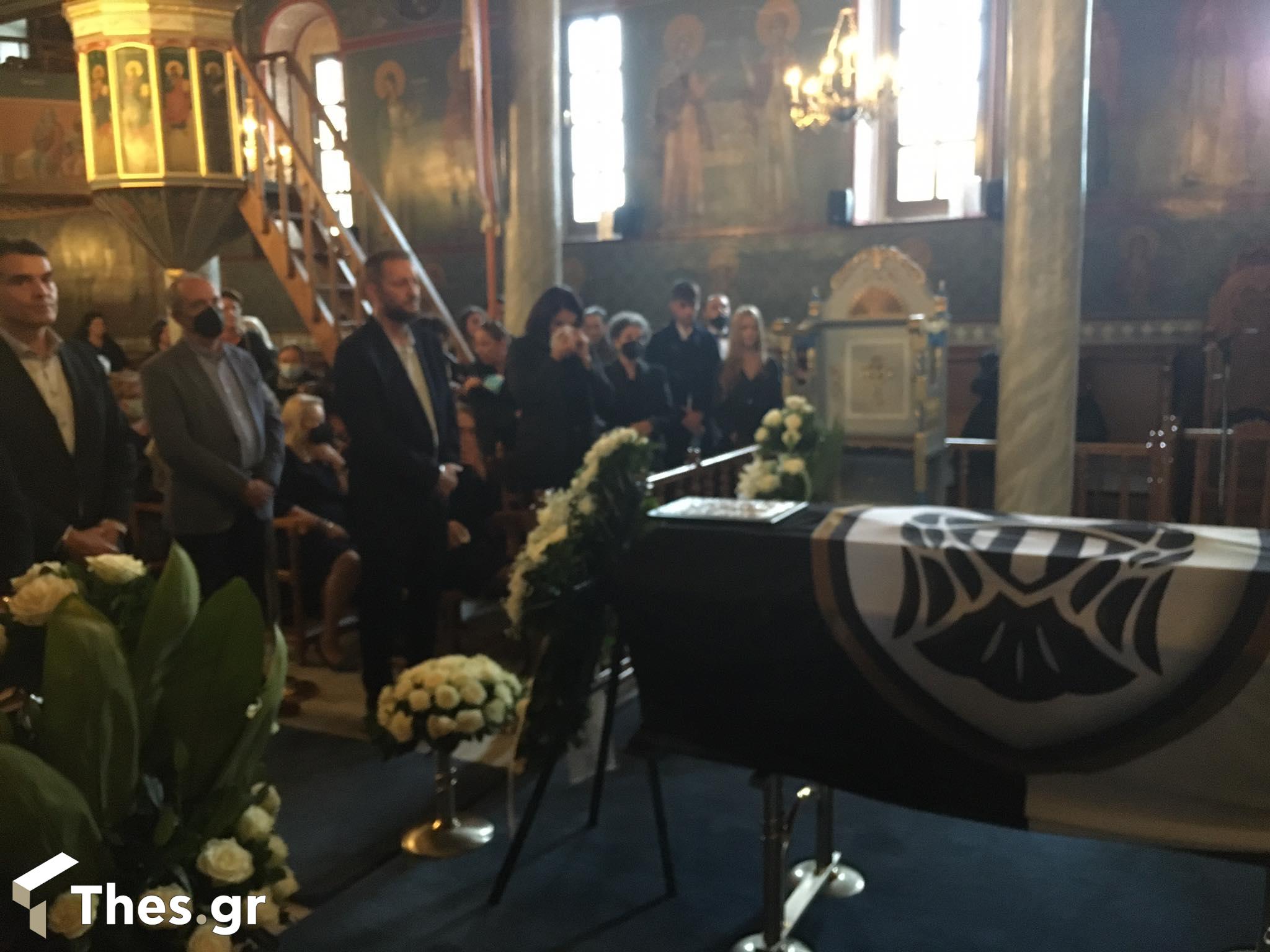 κηδεία Σταύρου Σαράφη ΠΑΟΚ Επανομή