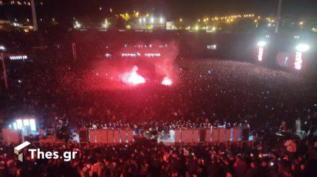 Καυτανζόγλειο: Περισσότερα από 25.000 άτομα στη συναυλία του ΛΕΞ (ΦΩΤΟ)
