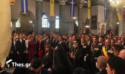 Θεσσαλονίκη: Παρουσία Σακελλαροπούλου η δοξολογία στον ναό του Αγίου Δημητρίου (ΦΩΤΟ)