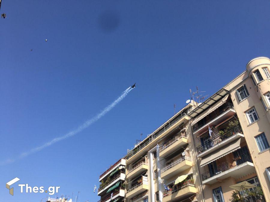 πανηγυρική λειτουργία Αγιος Δημήτριος μαχητικά αεροσκάφη