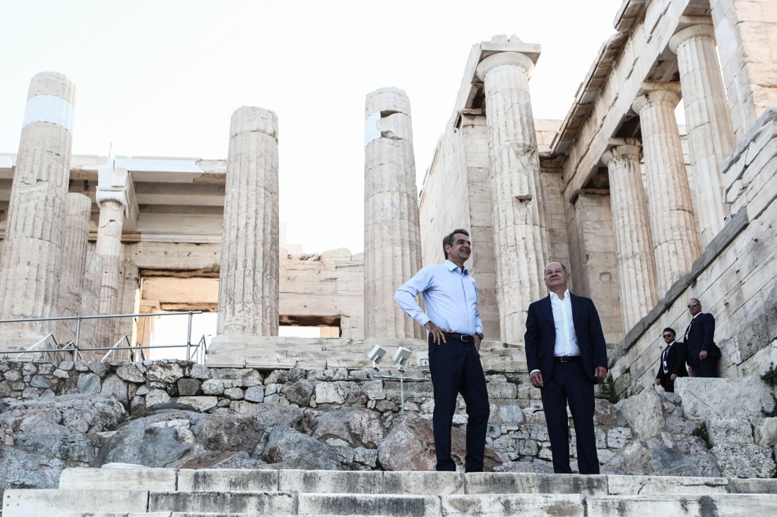 Σολτς Μητσοτάκης
