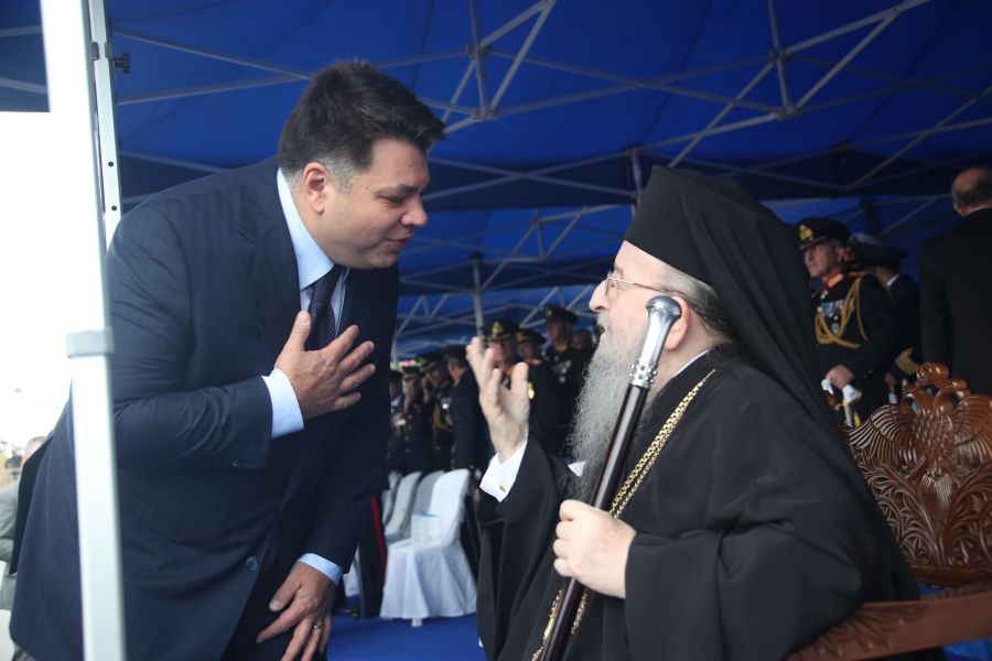 Τσούνης Ανθιμος Παρέλαση Θεσσαλονίκη 28η Οκτωβρίου