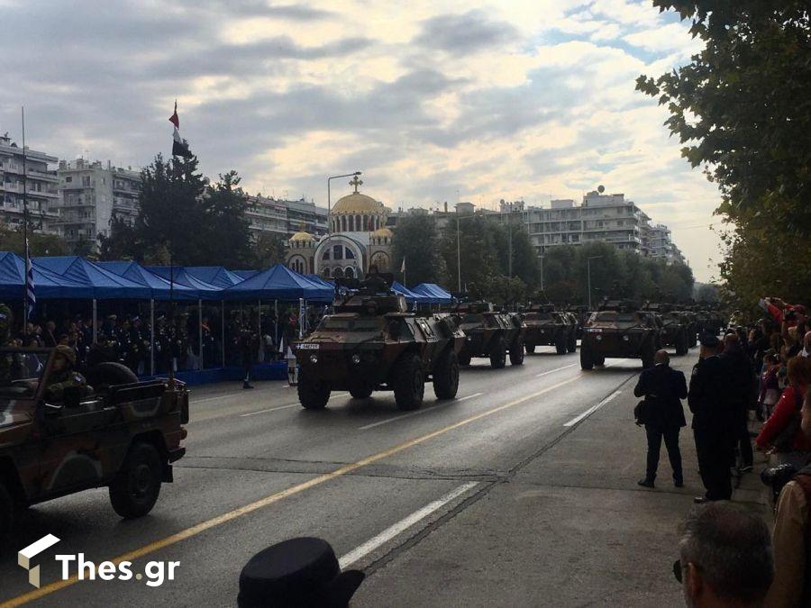 28η Οκτωβρη Θεσσαλονίκη στρατιωτική παρέλαση