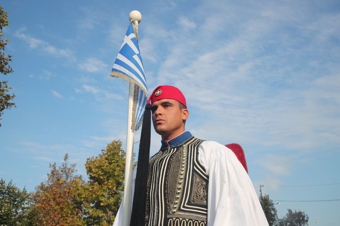 στρατιωτική παρέλαση τσολιάς Θεσσαλονίκη