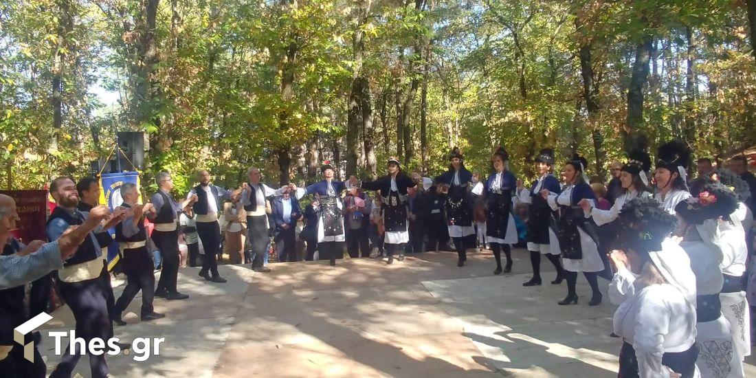 Γιορτή κάστανου στο καστανόδασος Παλαιοχωρίου Δήμος Παγγαίου Παγγαίο κάστανα