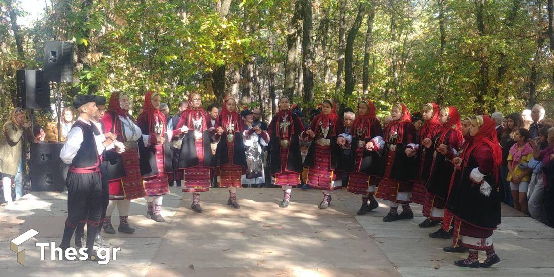 Γιορτή κάστανου στο καστανόδασος Παλαιοχωρίου Δήμος Παγγαίου Παγγαίο κάστανα