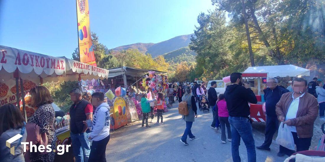 Γιορτή κάστανου στο καστανόδασος Παλαιοχωρίου Δήμος Παγγαίου Παγγαίο κάστανα