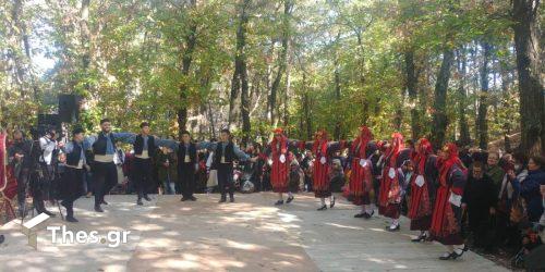 Γιορτή κάστανου στο καστανόδασος Παλαιοχωρίου Δήμος Παγγαίου Παγγαίο κάστανα